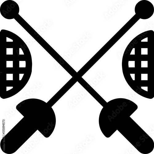 fencing glyph icon