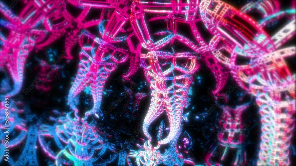Mandelbulb Random Trip – Vj Loop, Animation. 1920×1080 Pixel. 52 seconds long. Loop.