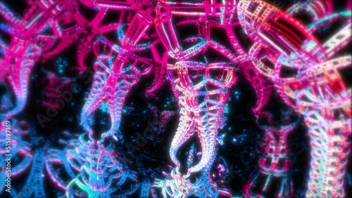 Mandelbulb Random Trip – Vj Loop, Animation. 1920×1080 Pixel. 52 seconds long. Loop.
