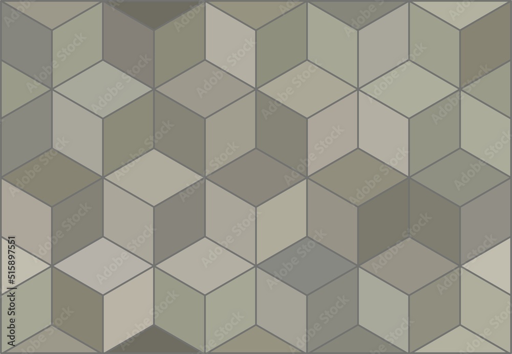 The background is cubic figures of gray color. Abstraction of grey color. The background is cubic figures of gray color. Abstraction of grey color.