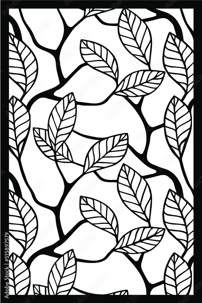 leaves pattern