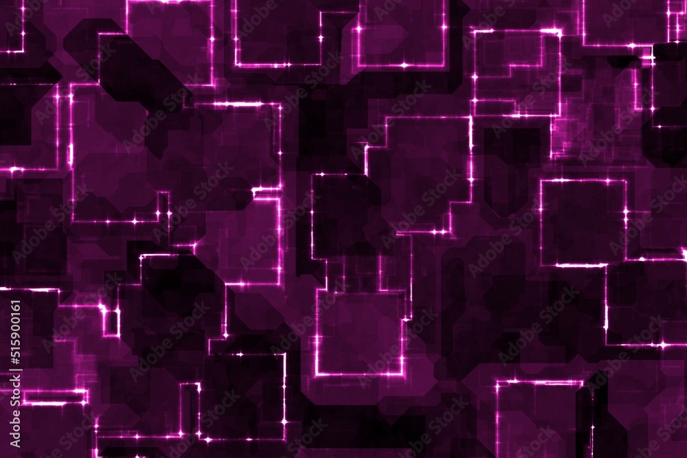 creative amazing pink tech computer lights digital art texture or background illustration creative amazing pink tech computer lights digital art texture or background illustration