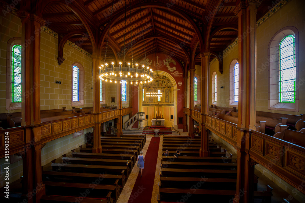 Fototapeta premium Evangelische Kirche St. Gertrauden zu Magdeburg Buckau