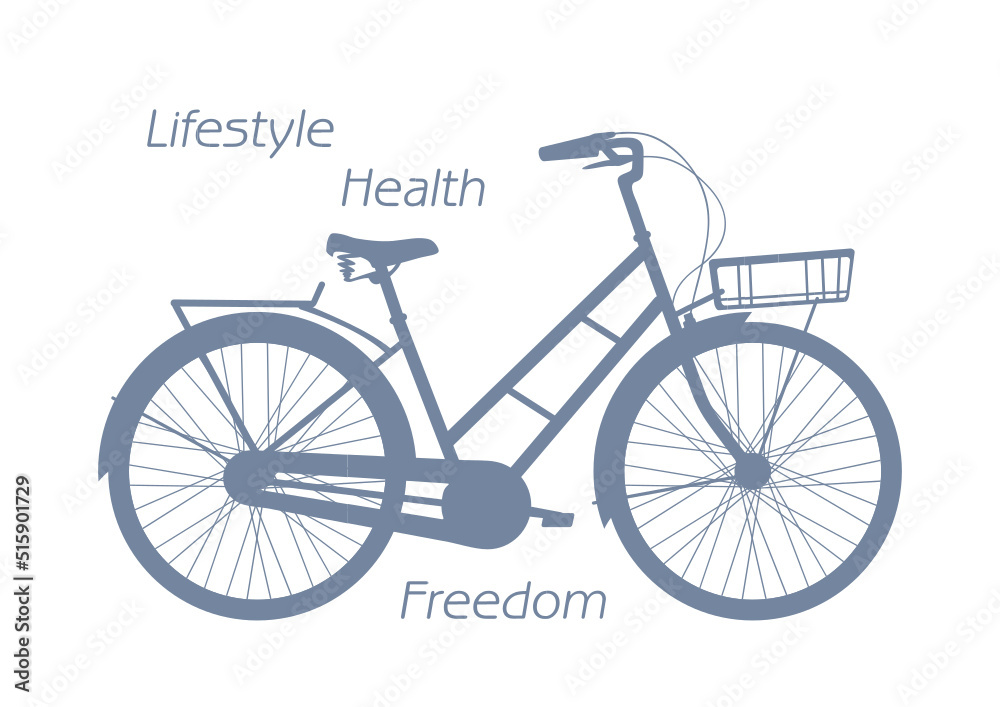 Bicycle. Lifestyle_health_freedom. Sign for design Bicycle. Lifestyle_health_freedom. Sign for design