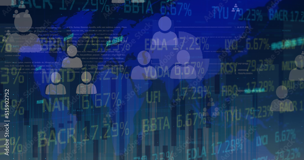 Image of financial data processing over diverse financial data and european union financial data Image of financial data processing over diverse financial data and european union financial data