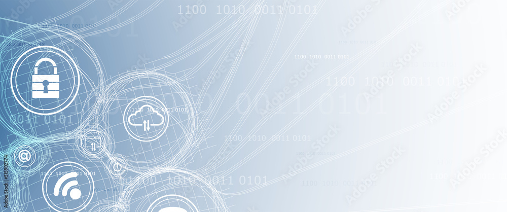 Neural network concept. Connected cells with links. High technology process. Abstract background