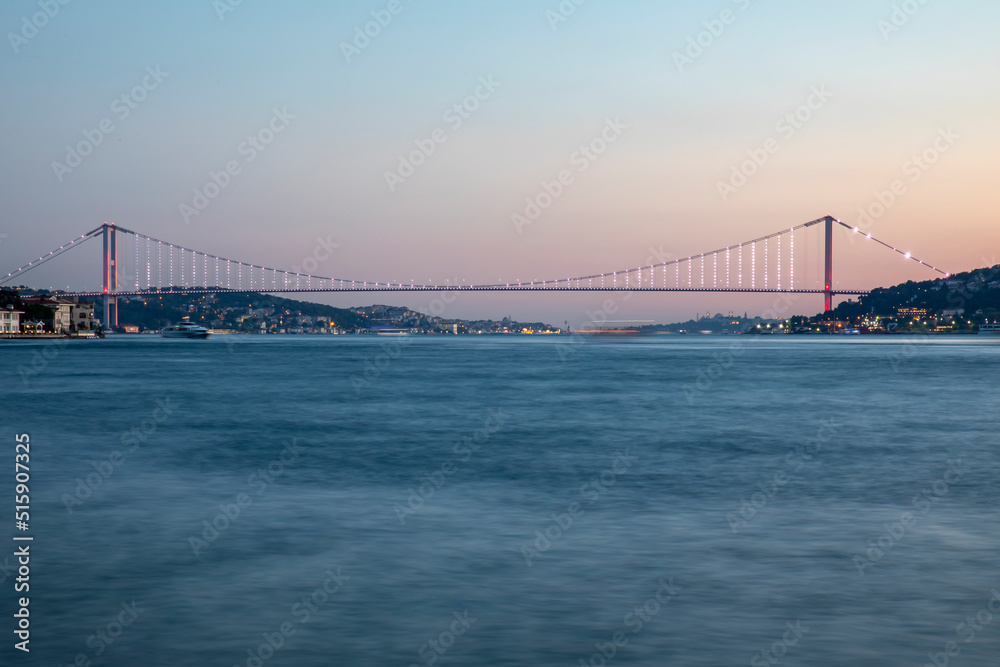 Istanbul Bosphorus Bridge city landscape