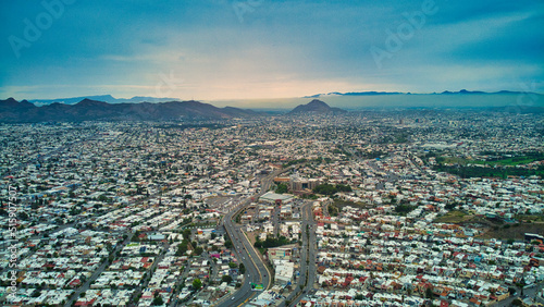 Panoramic of Chihuahua city, Mexico