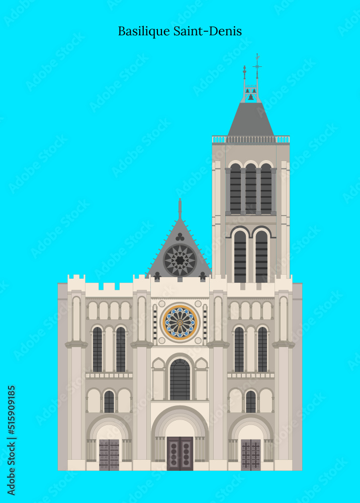 Basilique Saint-Denis, Saint-Denis France