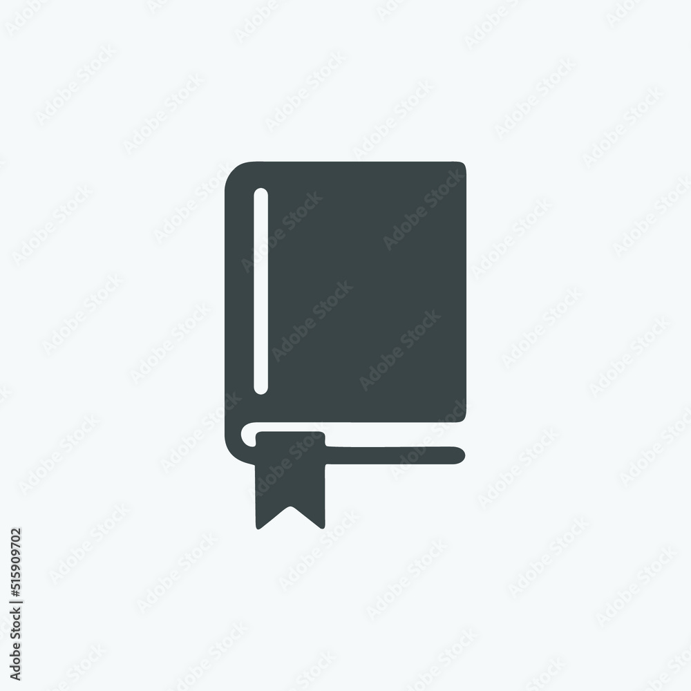 Book vector icon. Isolated book icon vector design. Designed for web and app design interfaces. Book vector icon. Isolated book icon vector design. Designed for web and app design interfaces.
