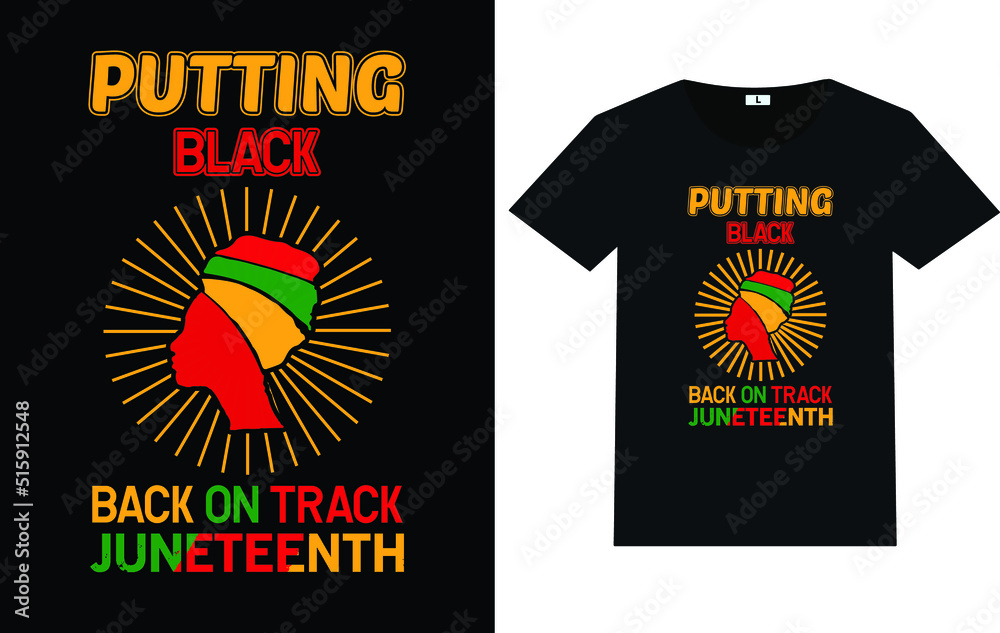 Putting Black Black on track Juneteenth Putting Black Black on track Juneteenth