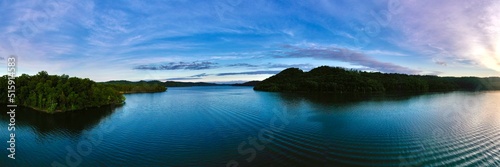 Lake Sunset panorama