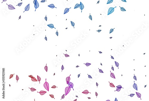 Light Blue  Red vector sketch background.