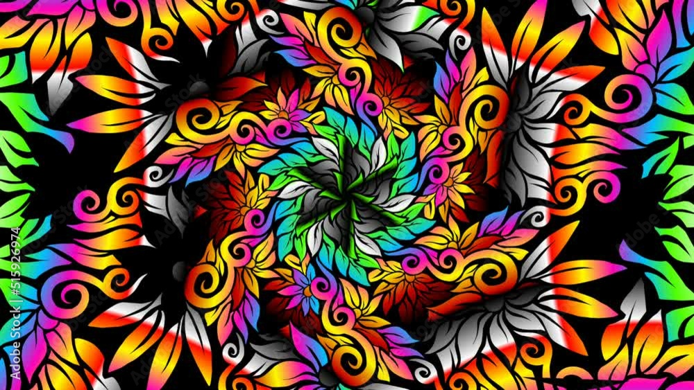 luxurious caleidoscope colourful flowers line art pattern of indonesian culture traditional batik for intro opening ads commercial
luxurious caleidoscope colourful flowers line art pattern of indonesian culture traditional batik for intro opening ads commercial
