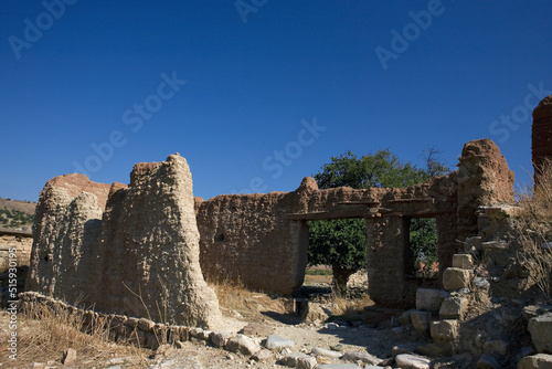 The abandoned village of Souskioú: ruined dwelling in an ex-Turkish enclave in Greek Cyprus