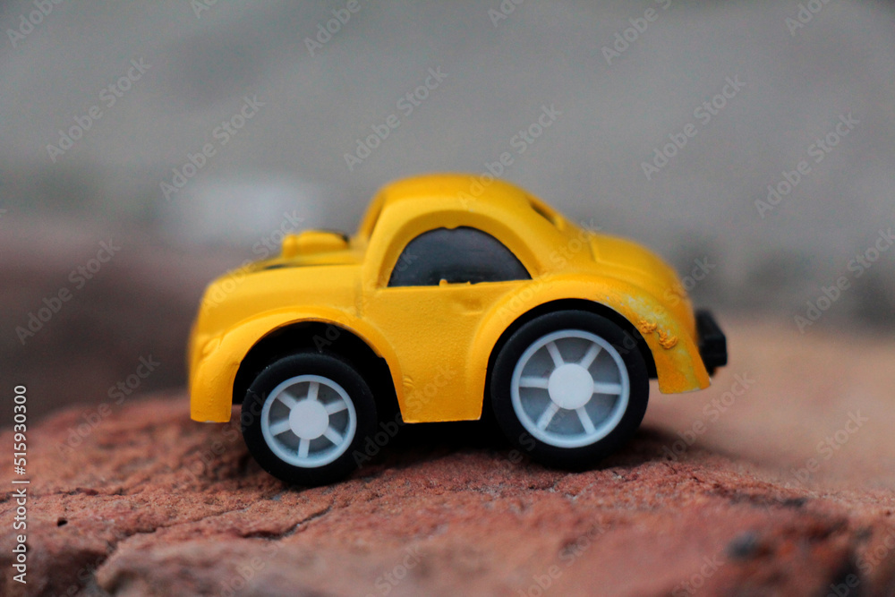 toy car on the ground