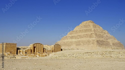 Step Pyramid of Djoser, Saqqara, ancient Egypt