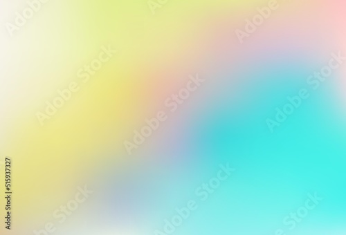 Light Blue  Yellow vector blurred shine abstract background.