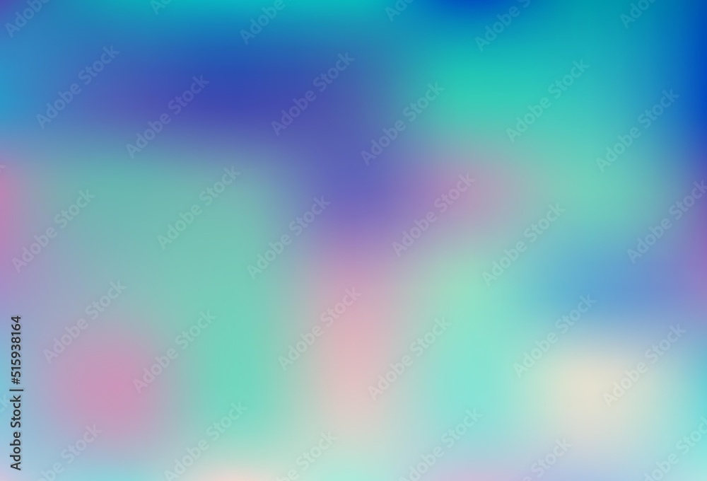 Fototapeta premium Light BLUE vector blurred and colored template.
