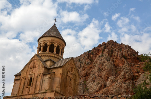 Surb Astvatsatsin church (Holy Mother of God) at Noravank Monastery, one of the main tourist attractions of Armenia.