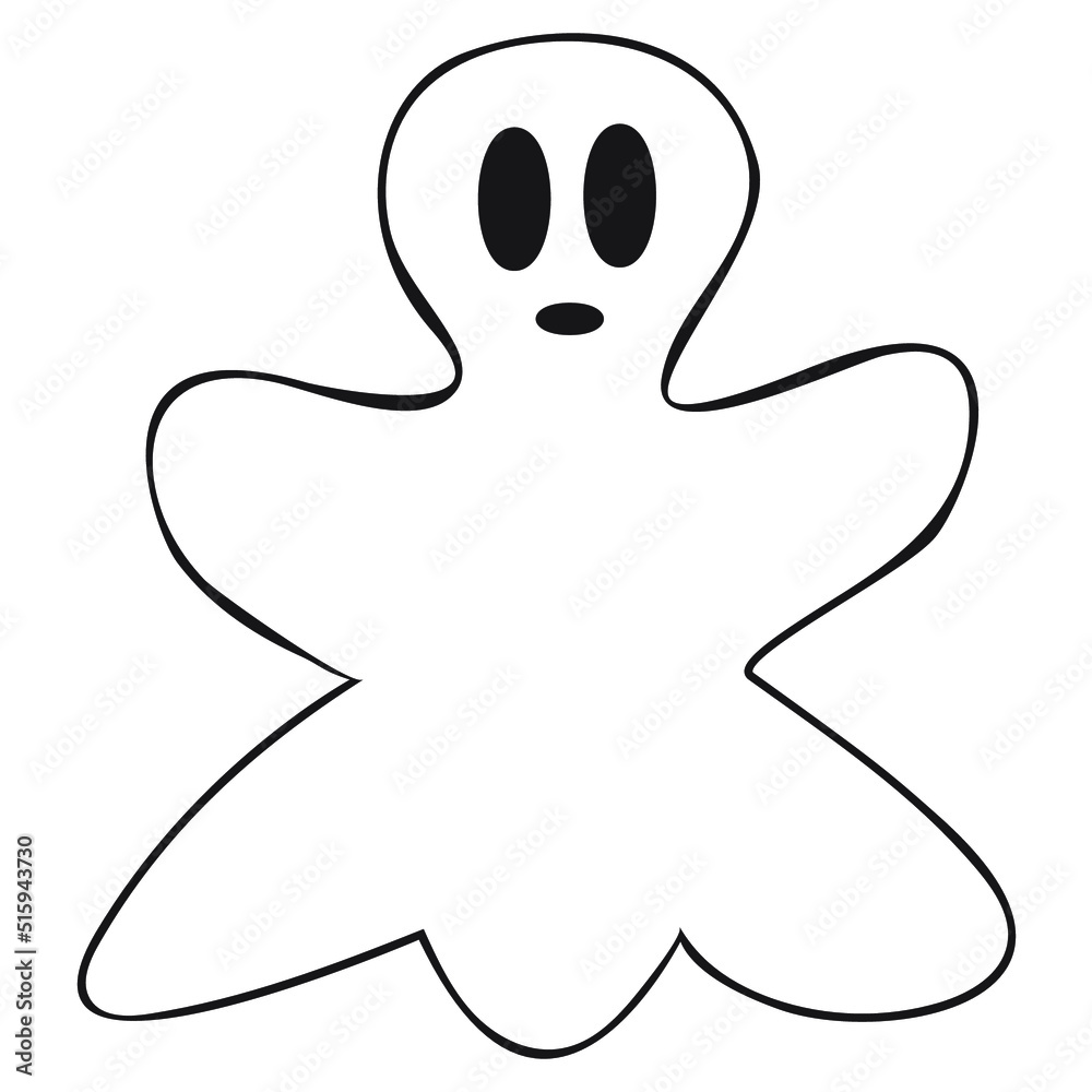 Halloween Silhouette Ghost Halloween Silhouette Ghost