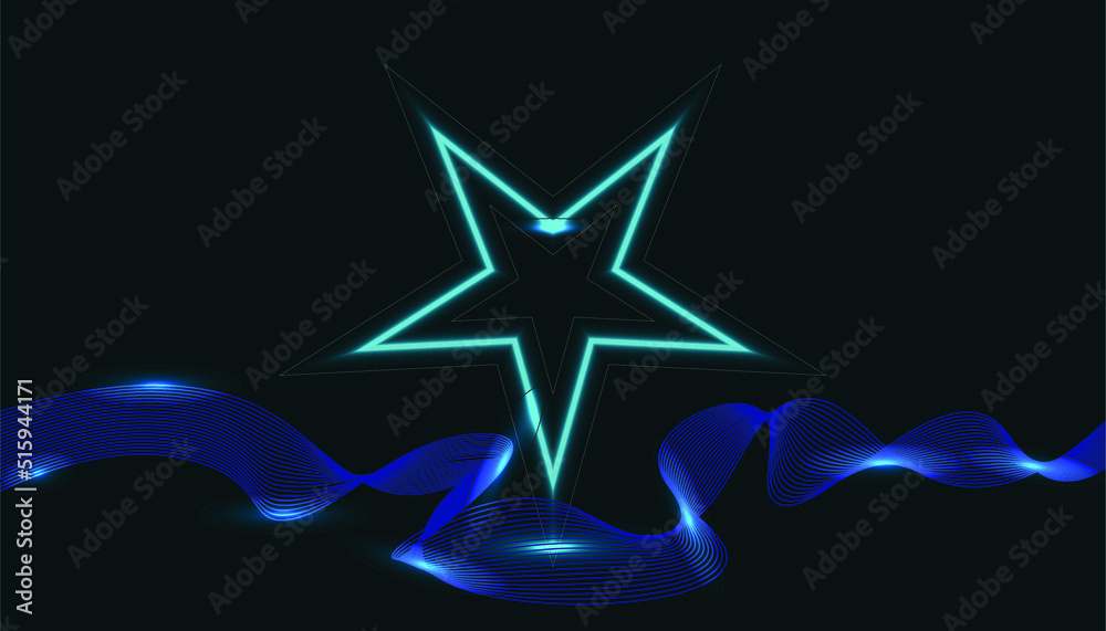 blue star background blue star background