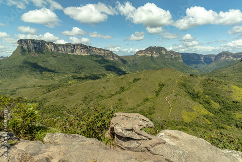 natural viewpoint of Vale do Pati, Chapada Diamantina, State of Bahia, Brazil © izaias Souza