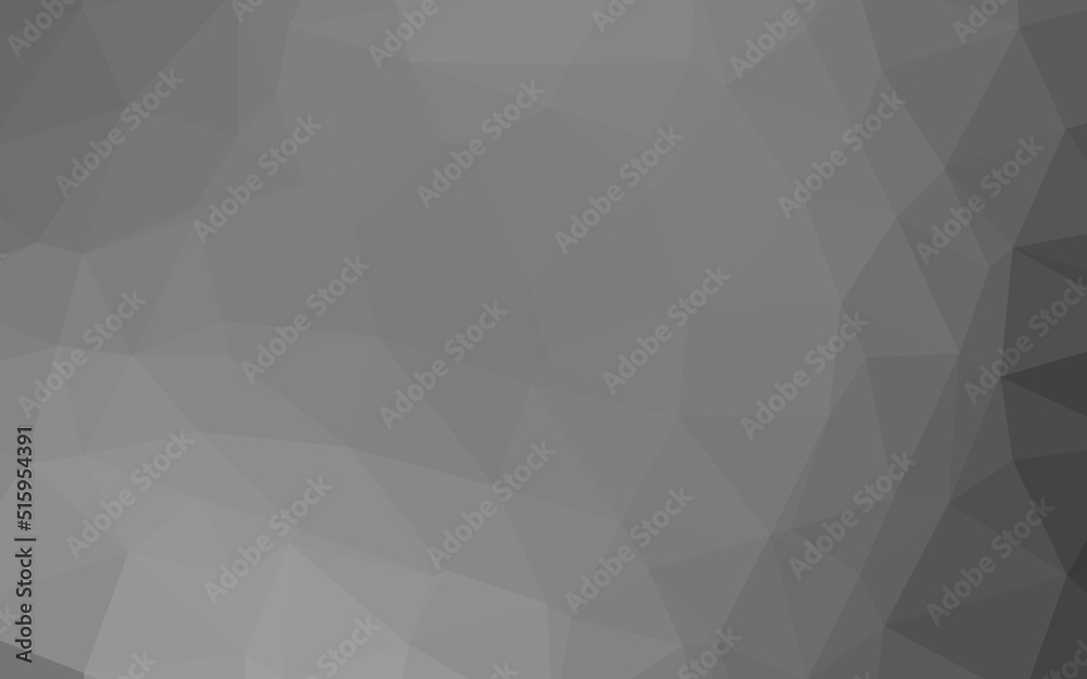 Light Silver, Gray vector low poly cover. Light Silver, Gray vector low poly cover.