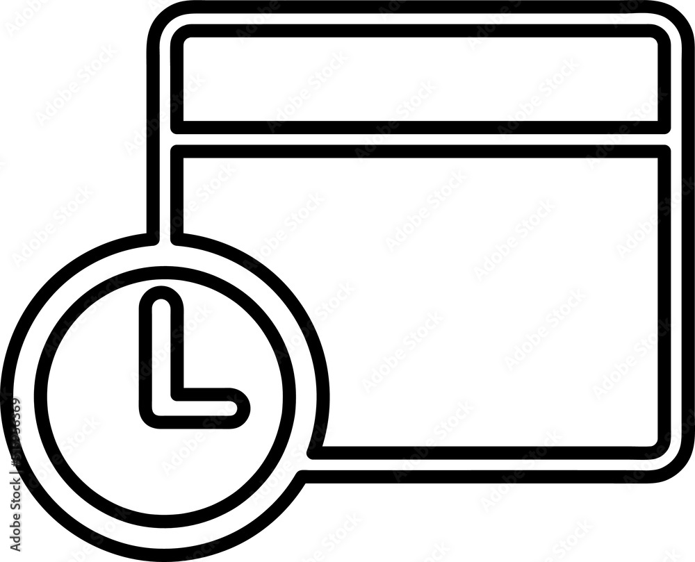 calendar . line vector icon illustration on white background..eps calendar . line vector icon illustration on white background..eps