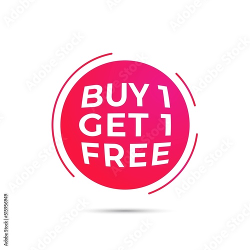 Buy 1 get 1 free banner template