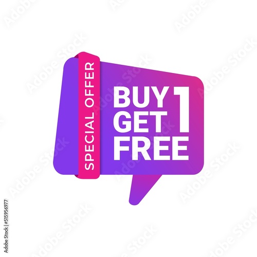Buy 1 get 1 free 