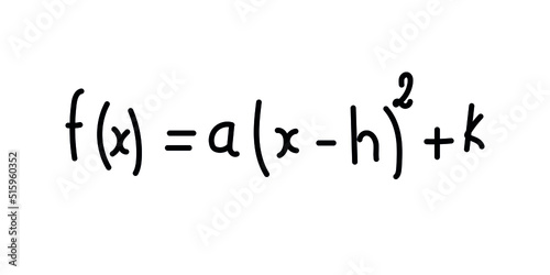 vertex form of a quadratic function