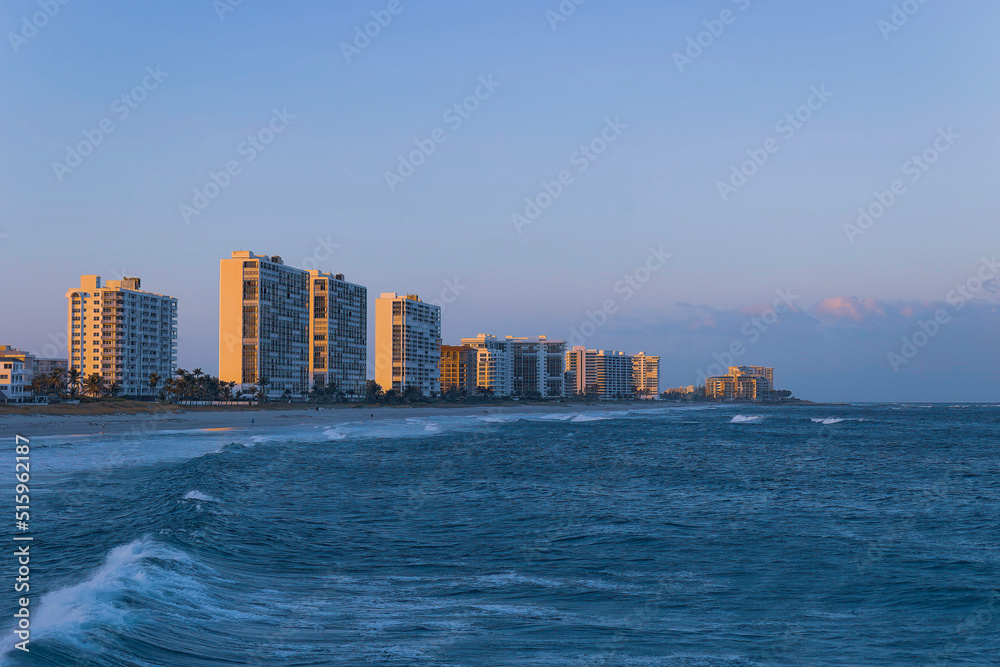 Naklejka premium city skyline