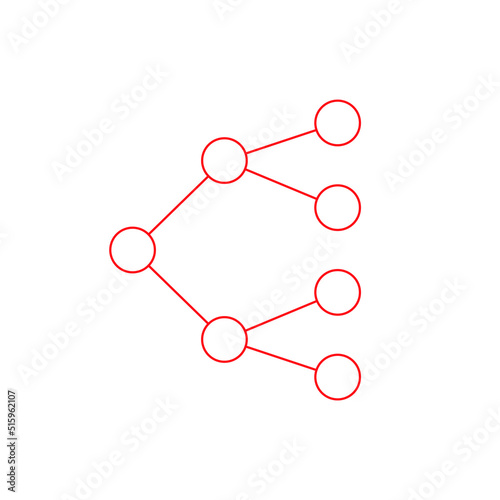 snowball sampling icon vector illustration