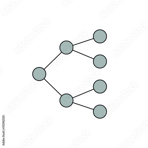 snowball sampling icon vector illustration