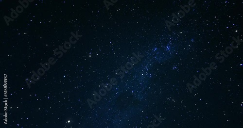 3D Universe Loop Background Sci-fi Flying in space galaxy stars and gas cloud Nebulas 4K