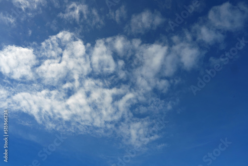 Fototapeta Naklejka Na Ścianę i Meble -  blue sky with dramatic clouds
