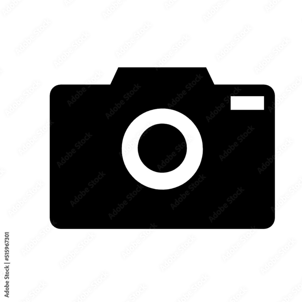 Simple Camera Vector - For Logo, Banner And More Simple Camera Vector - For Logo, Banner And More