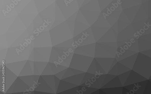 Fototapeta Naklejka Na Ścianę i Meble -  Light Silver, Gray vector abstract polygonal cover.