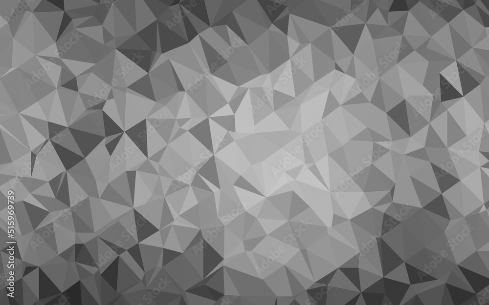 Light Silver, Gray vector abstract polygonal layout. Light Silver, Gray vector abstract polygonal layout.