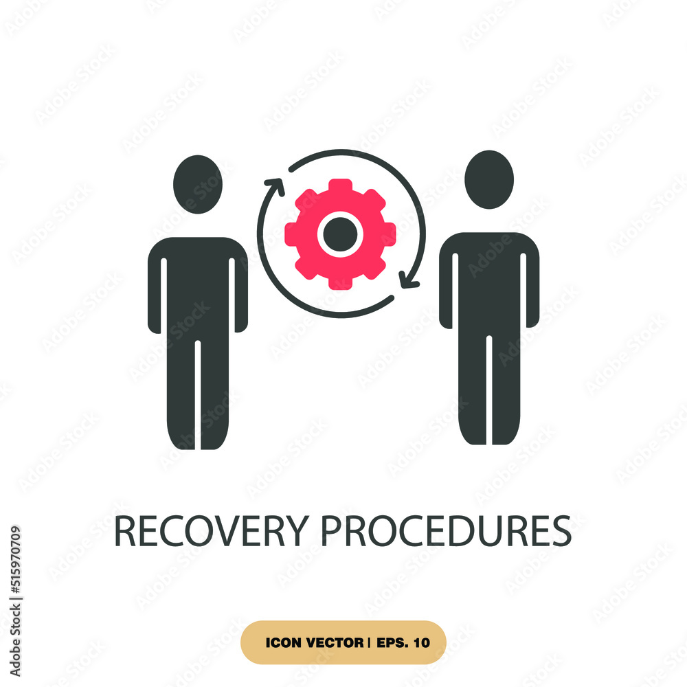 recovery procedures icons symbol vector elements for infographic web recovery procedures icons symbol vector elements for infographic web