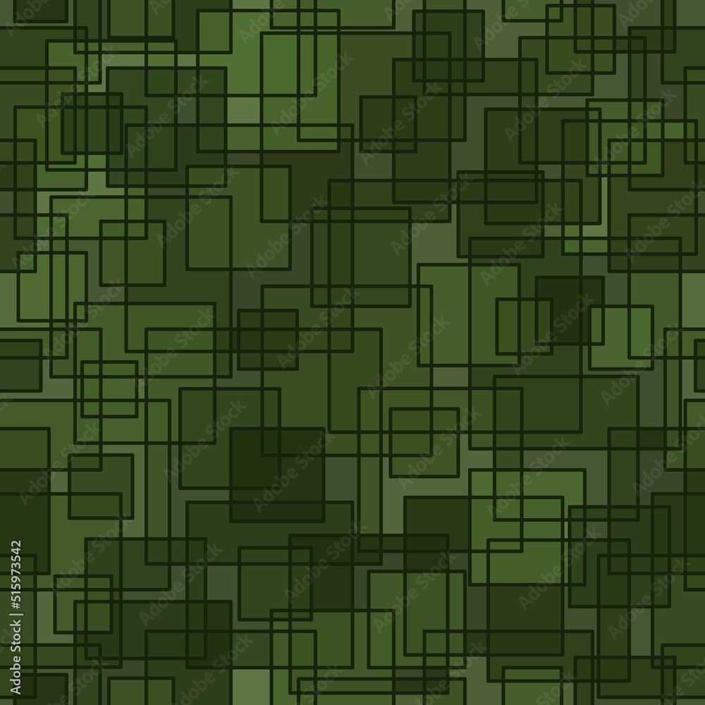 Obraz premium Texture military camouflage seamless pattern. Abstract army vector illustration