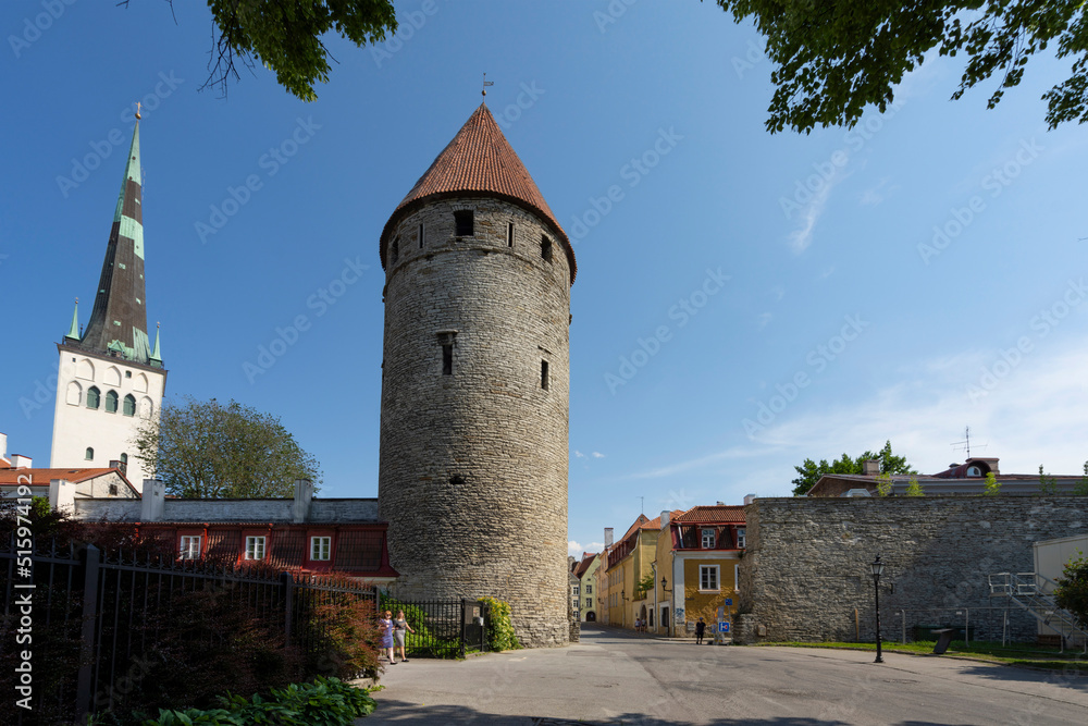 The Plate tower in Tallinn, Estonia