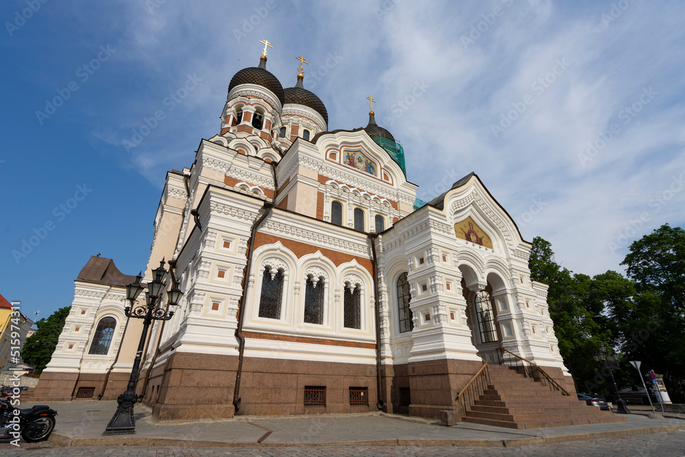 Aleksandr Nevskij cathedral in Tallinn, estonia.
