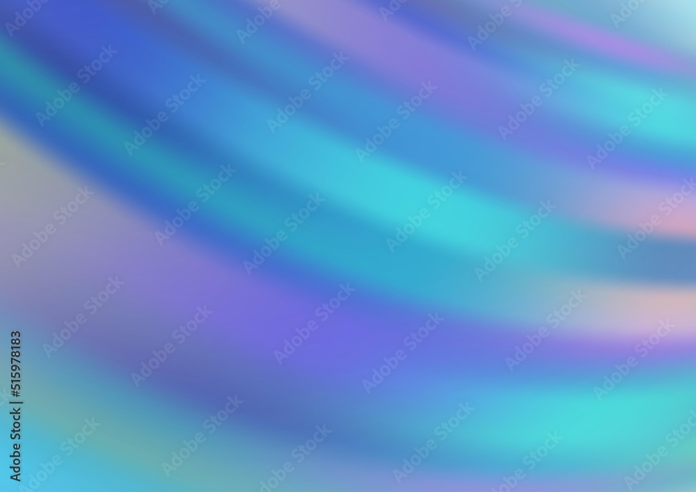 Light BLUE vector blurred bright pattern.