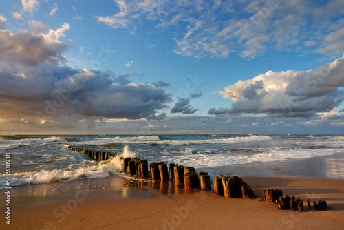 Obraz Krajobraz wybrzeża Morza Bałtyckiego