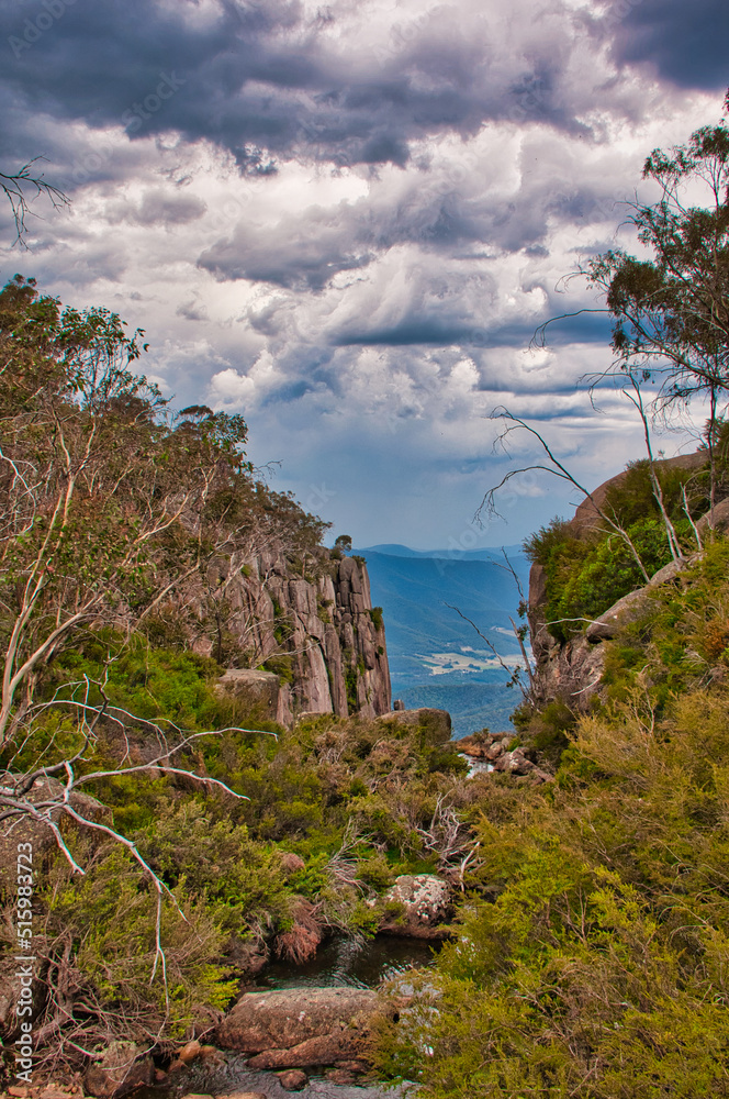 Storm in the valley, Mt. Buffalo, Alpine NP, Australia Storm in the valley, Mt. Buffalo, Alpine NP, Australia