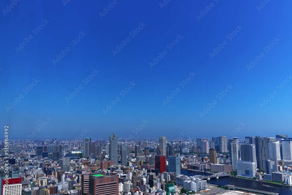 汐留から見る東京の空