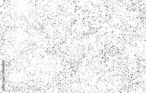 Grunge Black And White Urban. Dark Messy Dust Overlay Distress Background. Easy To Create Abstract Dotted, Scratched, Vintage Effect With Noise And Grain 