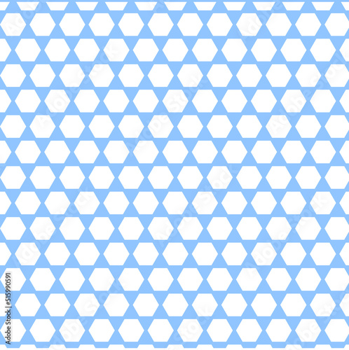 seamless geometric hexagon pattern